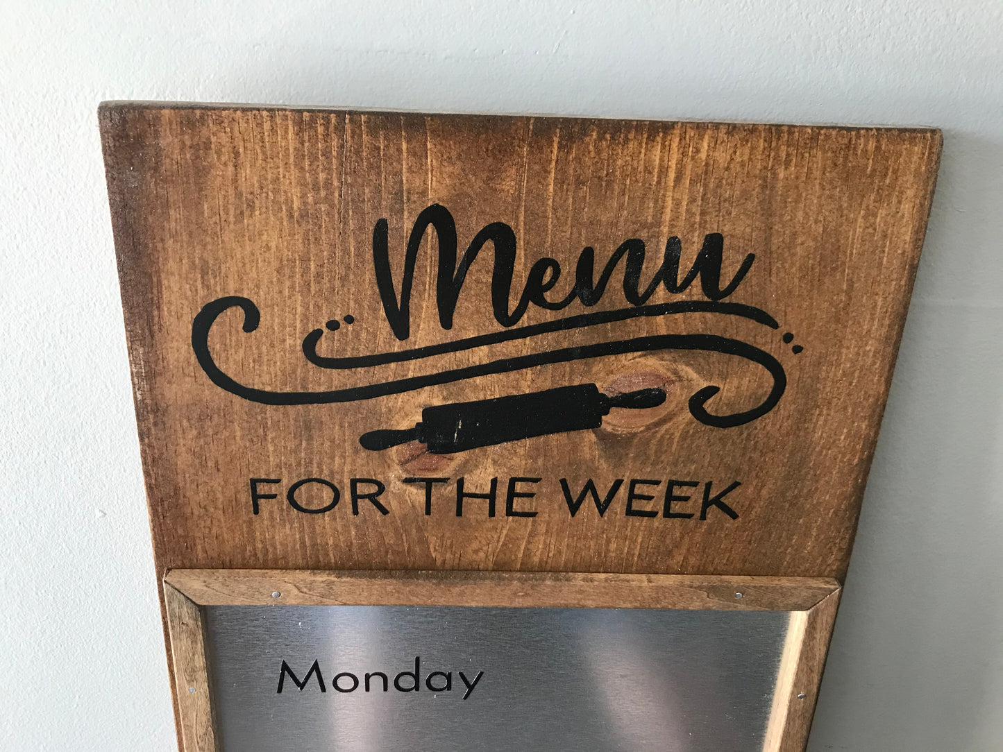 Weekly Organization Board. Dry Erase with Magnetic Activity Tracker. Menu Planner, Activity Planner, Homework Planner