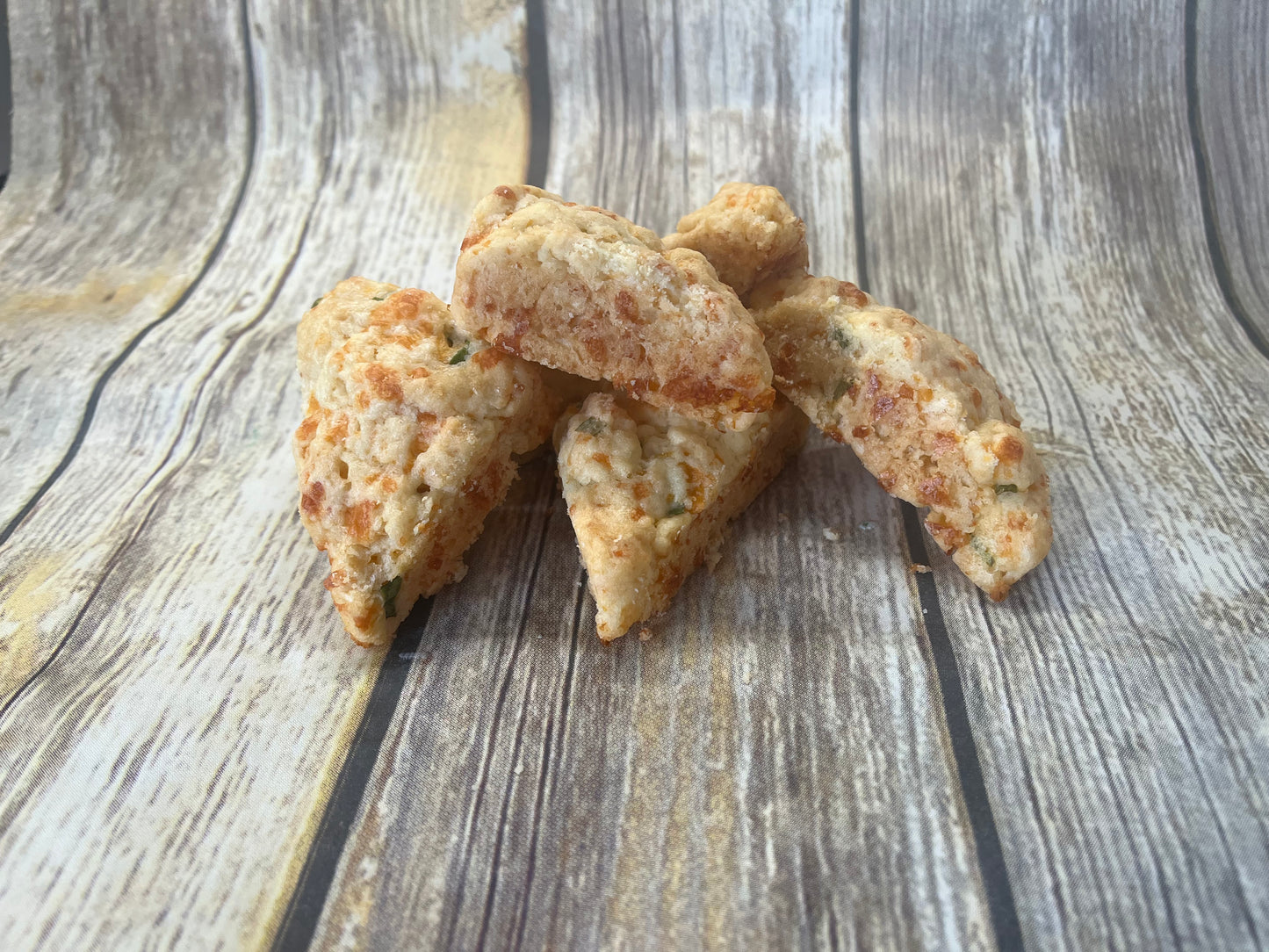 Cheddar and Chive Scone