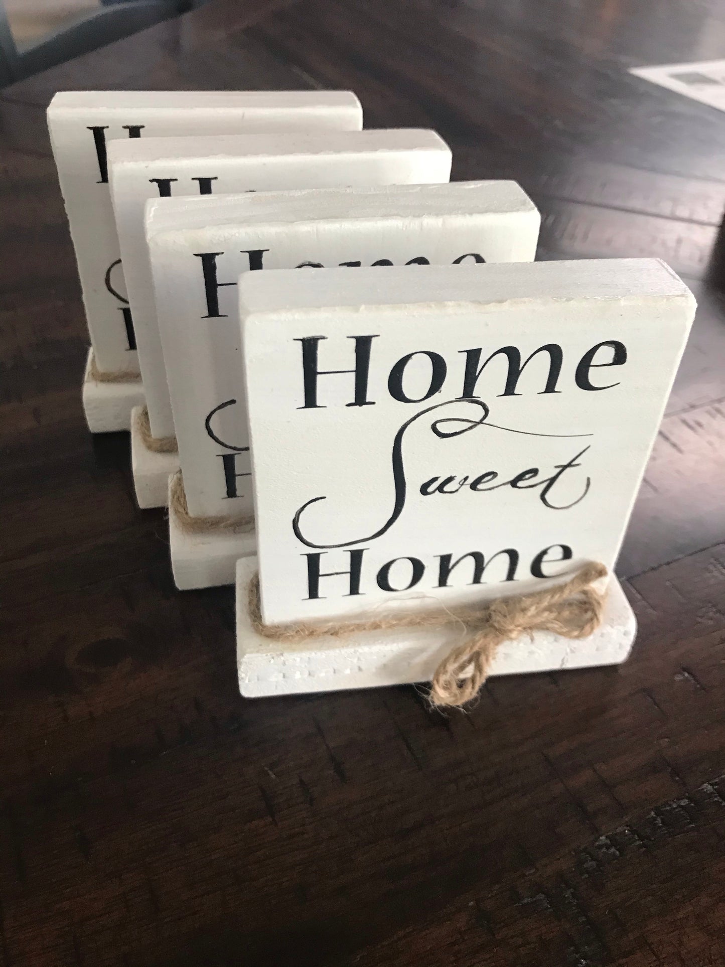 Freestanding Home Sweet Home Decor