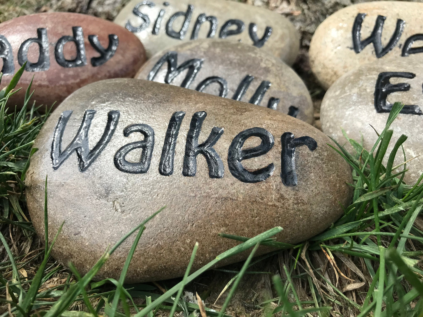 Medium Engraved Stone Name Stone