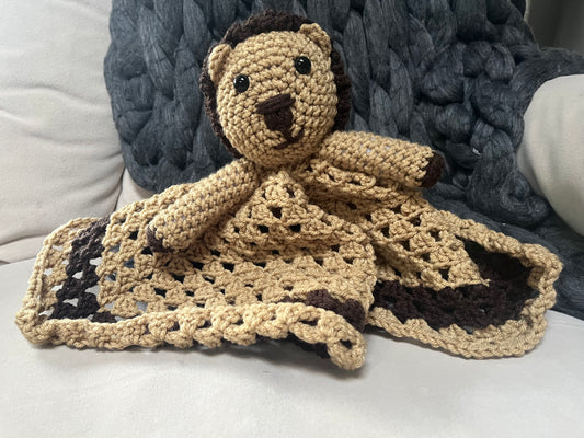 Crochet Lion Lovie