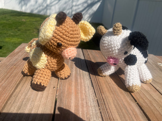 Crochet Spotted Cow
