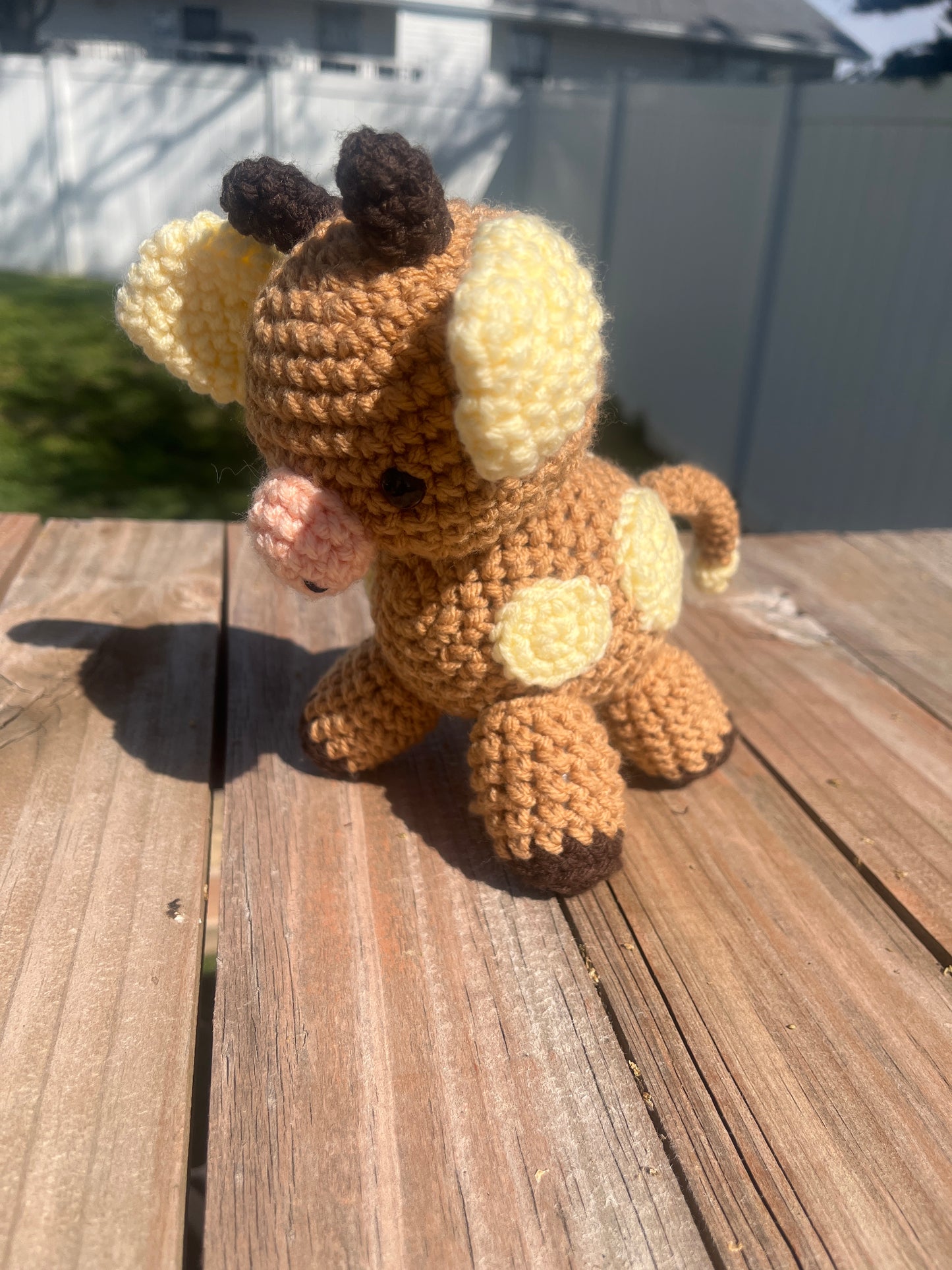 Crochet Spotted Cow