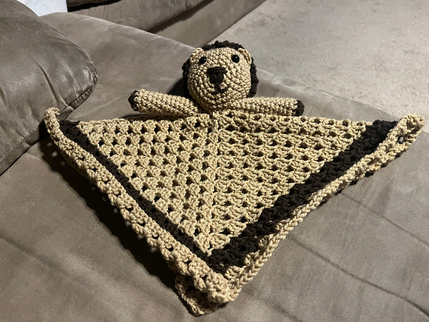 Crochet Lion Lovie