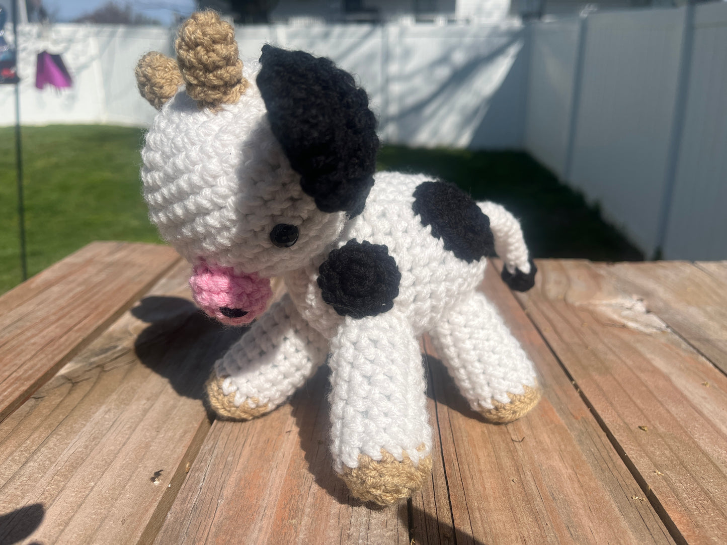 Crochet Spotted Cow