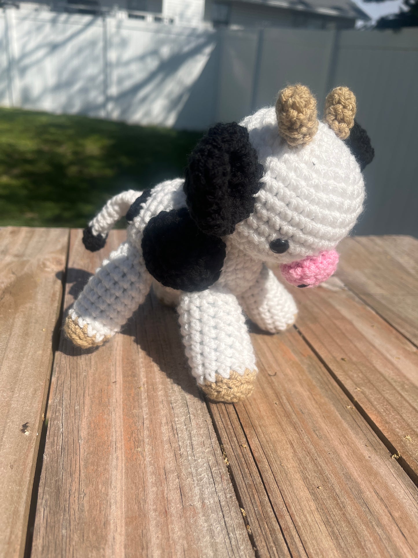 Crochet Spotted Cow