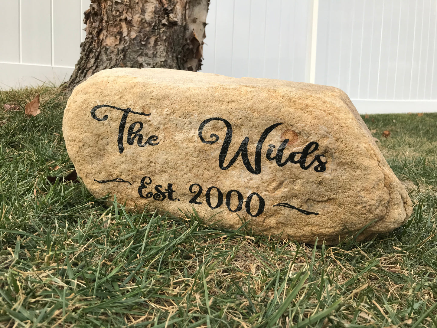 Large Boulders - Address/Family Name