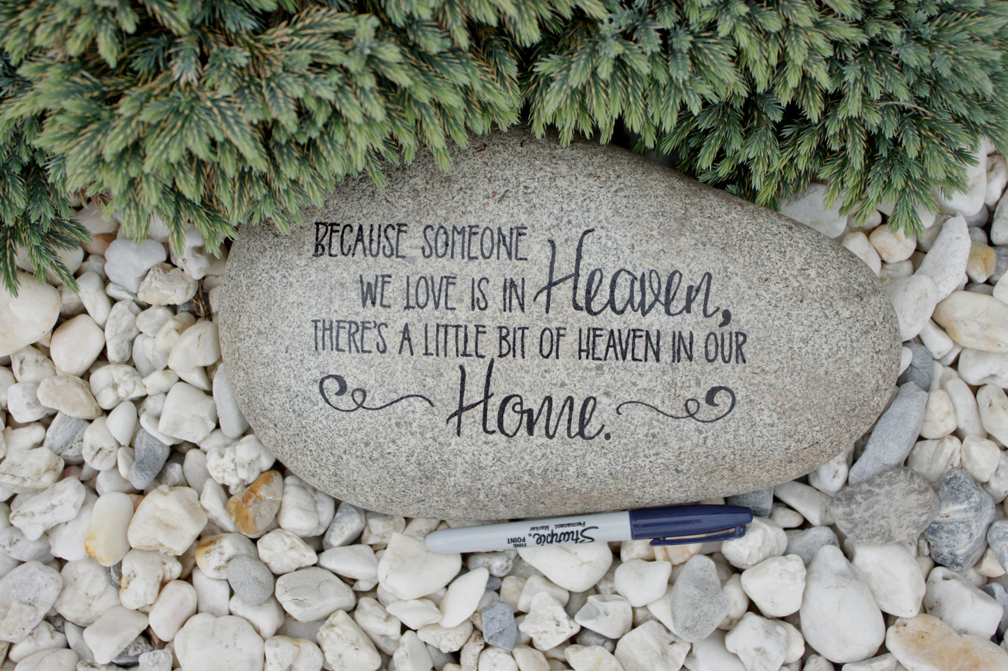 Large Memorial Garden Stone - Heaven in Home