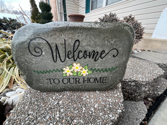 Paver Stone - Welcome to Our Home